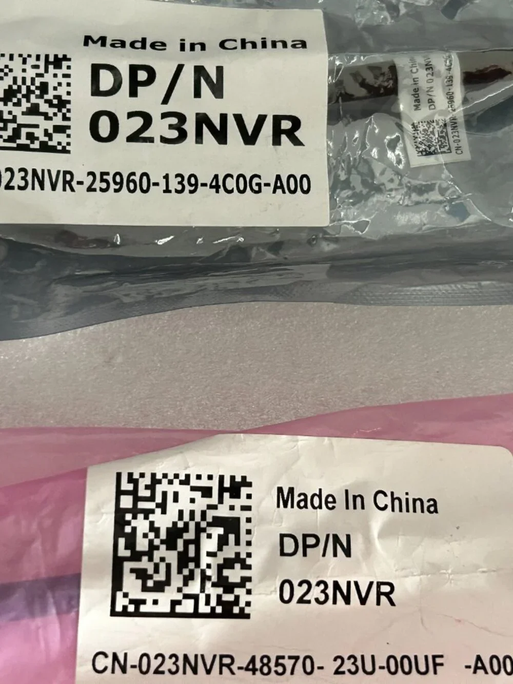 Genuine DELL PN-023NVR DisplayPort-to-DVI dongle cable NEW